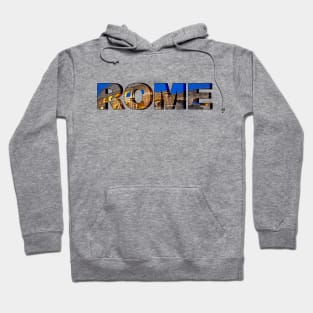 Rome Colosseum letters Hoodie